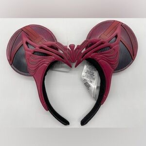 Disney Parks Marvel Wanda Maximoff Scarlet Witch Minnie Mouse Ears Headband NWT